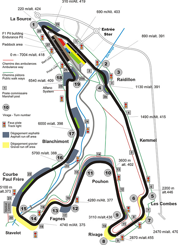 Spa Francorchamps Circuit Layout Continue reading 